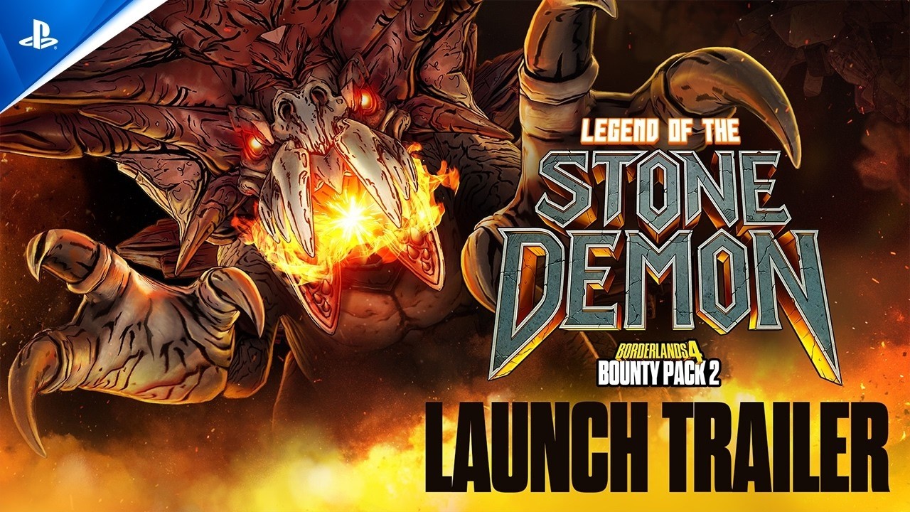 Borderlands 4 - Bounty Pack 2: Legend of the Stone Demon Launch Trailer | PS5 Games