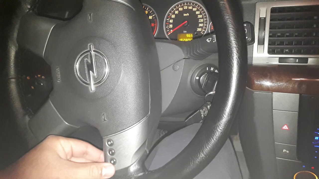 Opel Vectra 2004 elegance bilgi ekranı