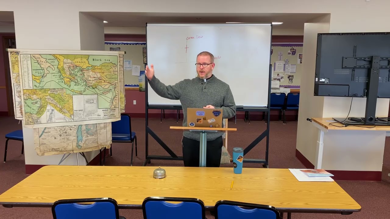 Bible study, John chapter 6, March 15, 2026, with Rev. Daniel Warner, Immanuel Lutheran Church, LCMS