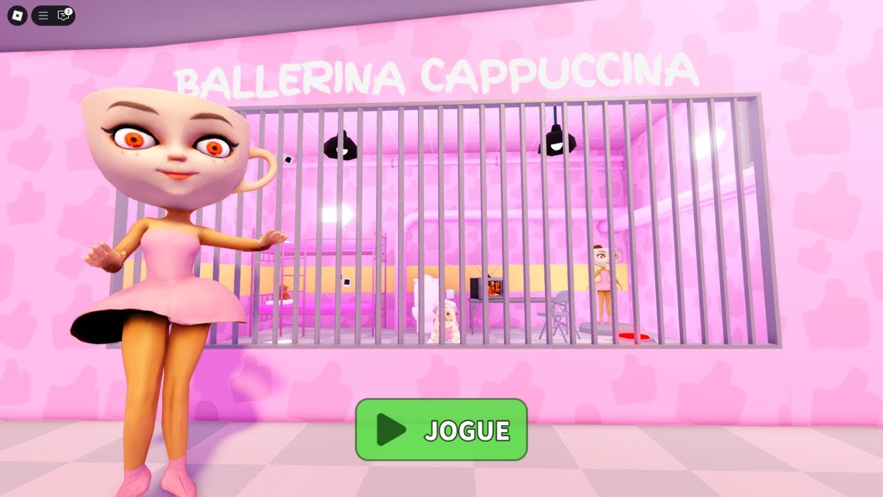 BALLERINA CAPPUCCINA PRISON RUN! (OBBY) | ROBLOX GAMEPLAY