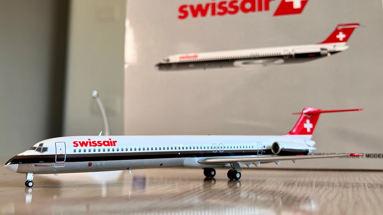 UNBOXING and REVIEW!!   Jc wings 1:200 Swissair md-81 reg. HB-ING ~ LH2093