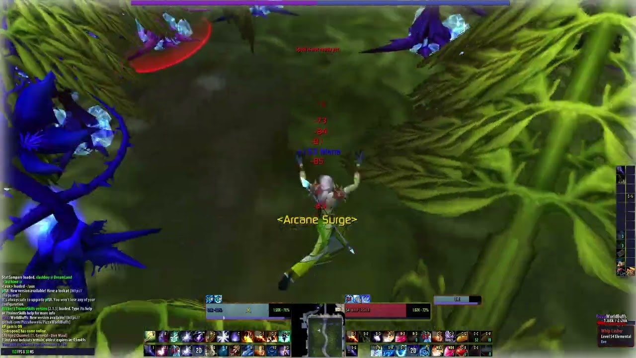 turtle wow mage dire maul lasher farming