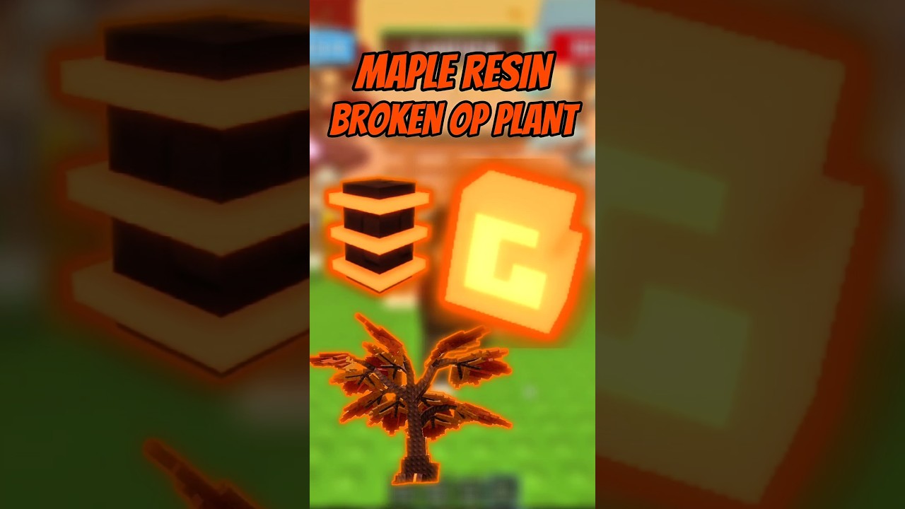 КЛЕНОВАЯ СМОЛА ОПОРОДАЛАСЬ! #growagarden #growagardenroblox #growagardentips #shorts