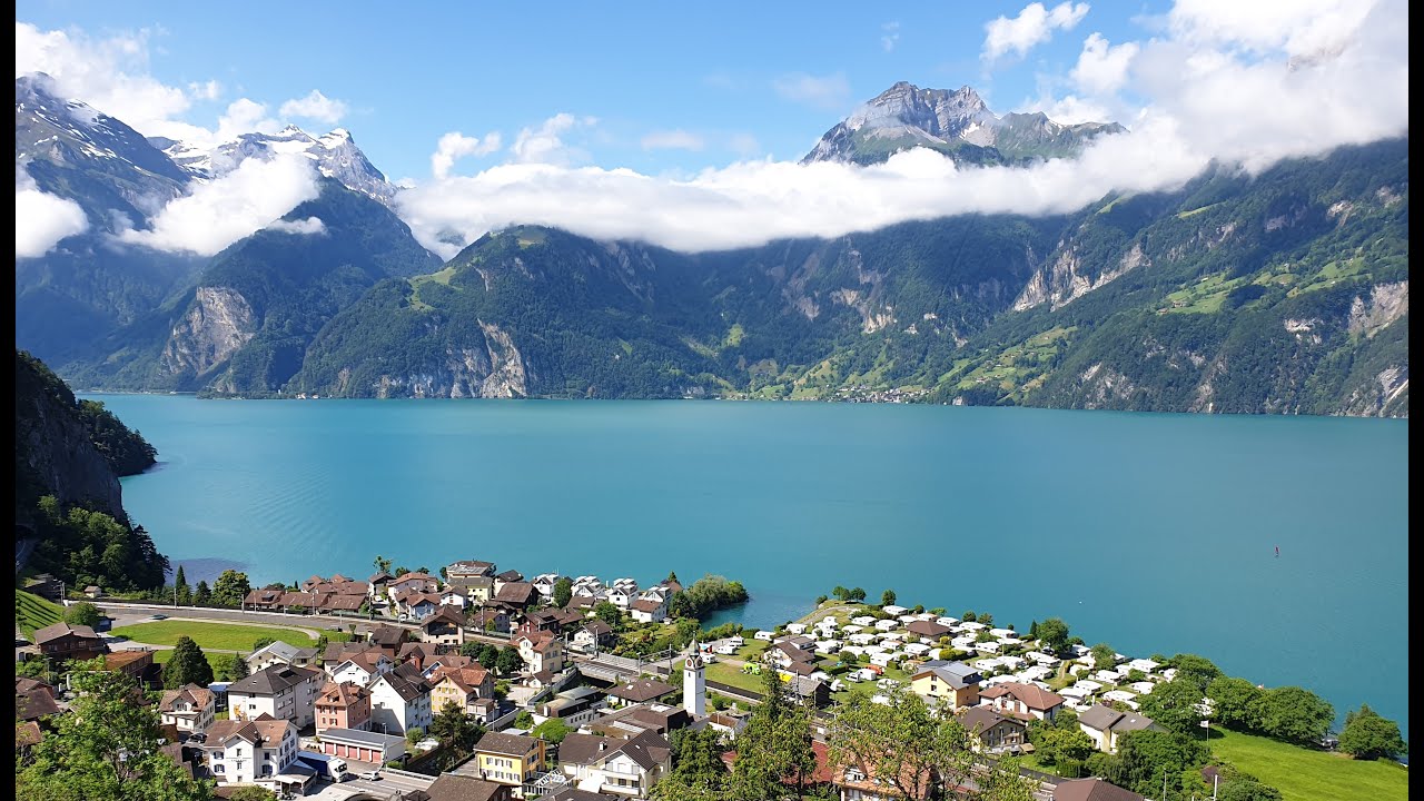 Campingplatz in Sisikon am Vierwaldstättersee | Schweiz #011