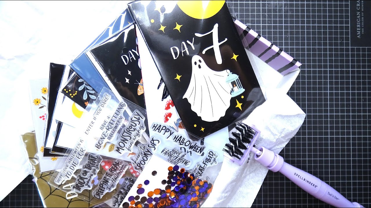 Spellbinders 13 Days of Craft-O-Ween Advent, Day 7 Spoiler & Tutorial!