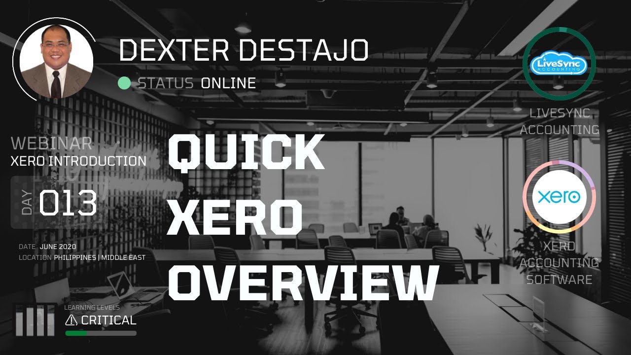 Quick Xero Overview - Xero Introduction Webinar Philippines (Part 2 of 16)