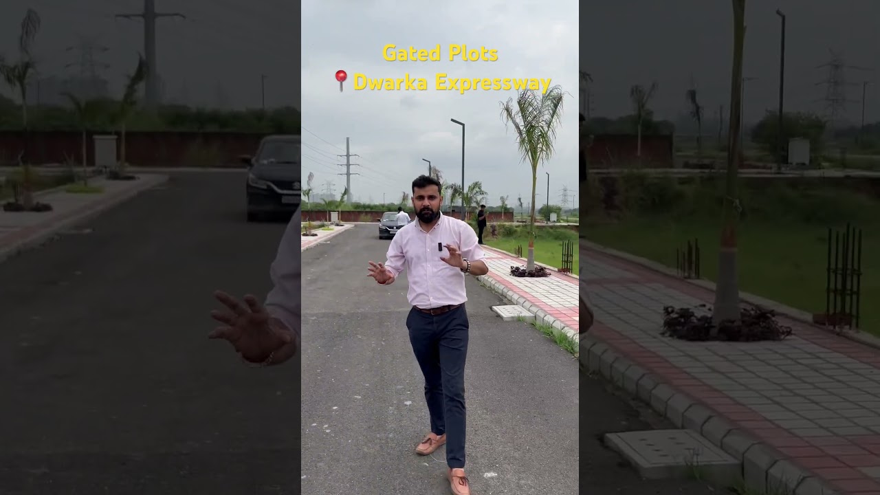 Gated Township Plots on Dwarka Expressway. Call @8860230287
