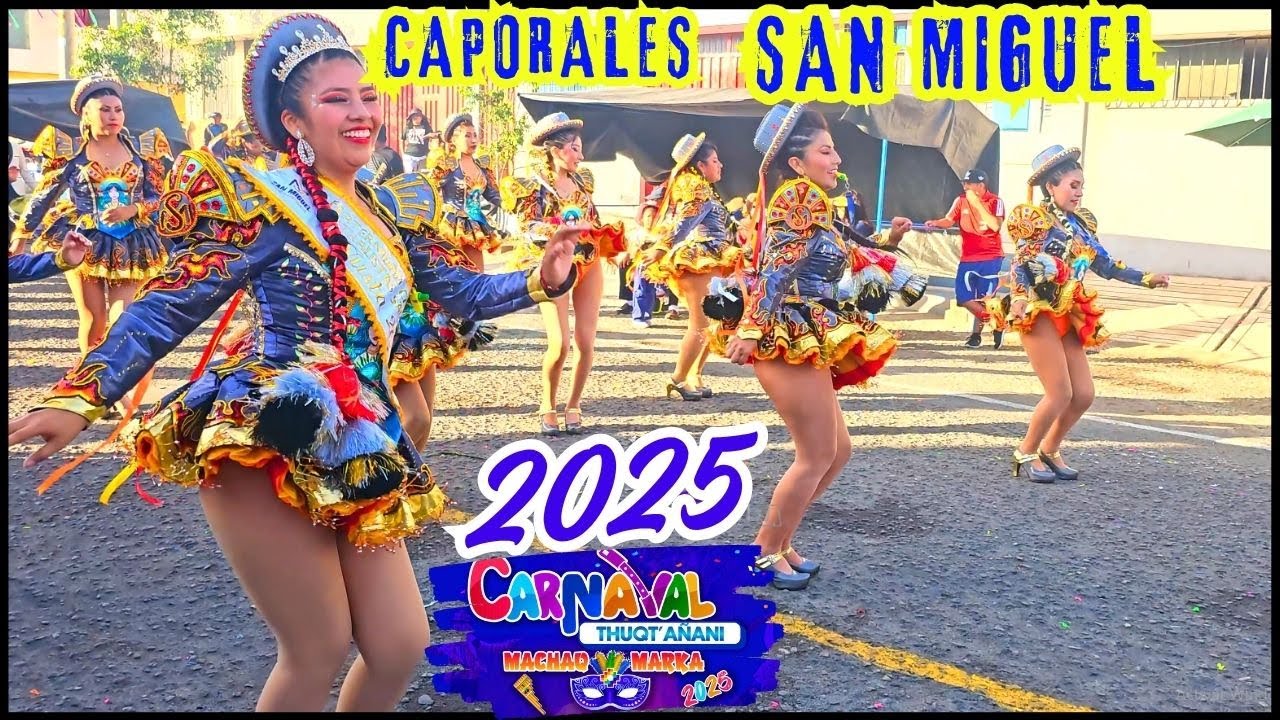 Caporales Centralistas San Miguel CARNAVAL THUQT'AÑANI MACHAQ MARKA Ciudad Nueva 2025 TACNA