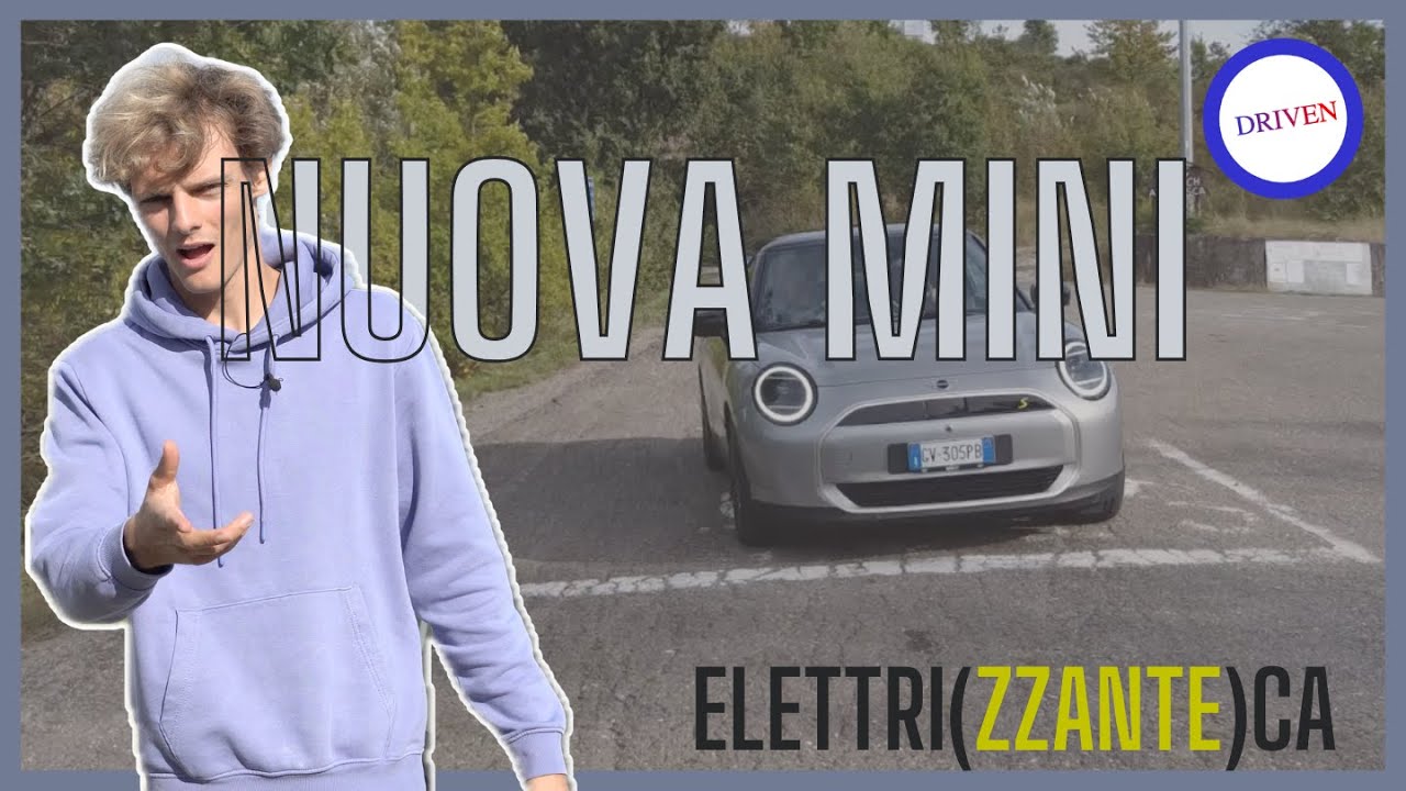 Nuova Mini Cooper SE. Auto piccola, cittadina e divertente