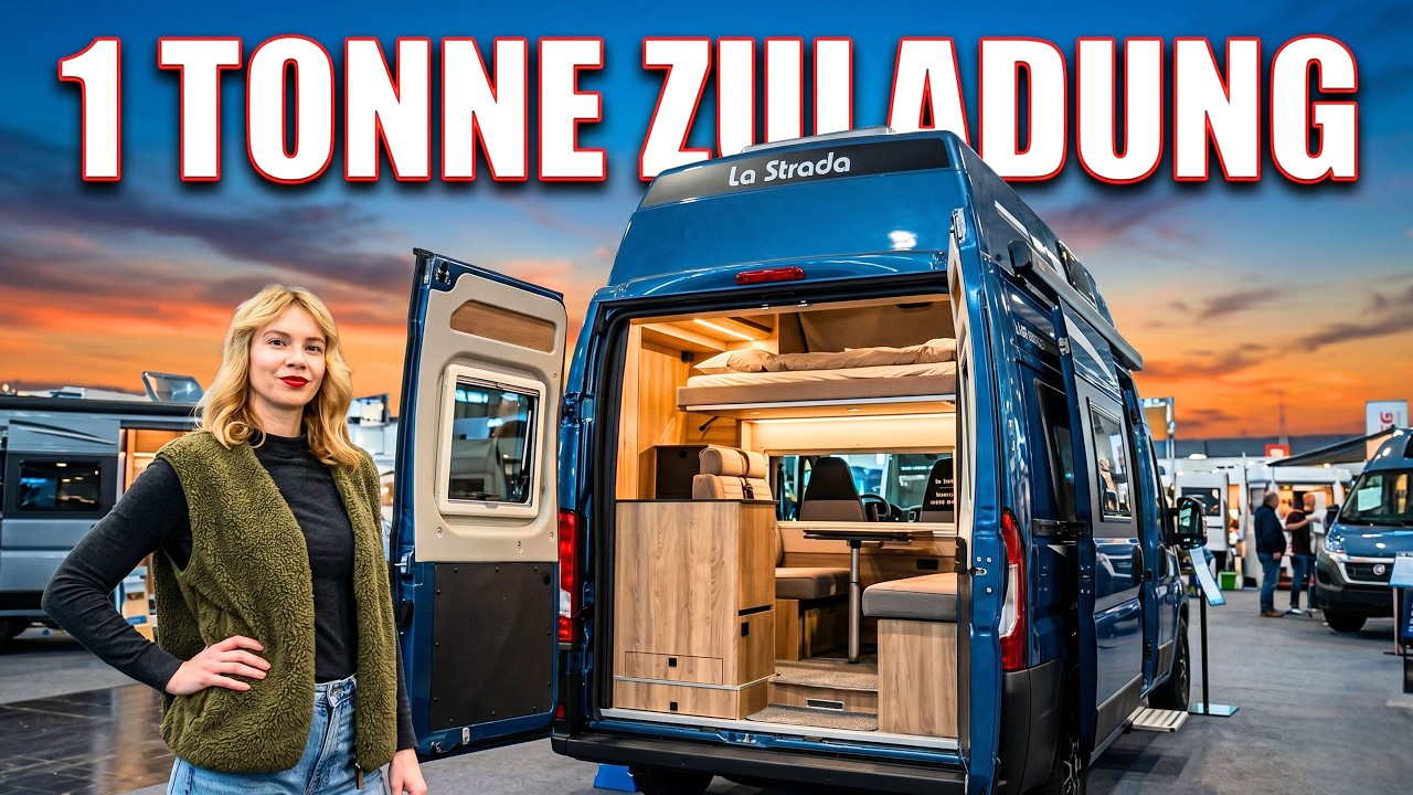 6,36 m, &uuml;ber 1 Tonne Zuladung & Hubbett vorne: La Strada Avanti F Kastenwagen leistet Unglaubliches