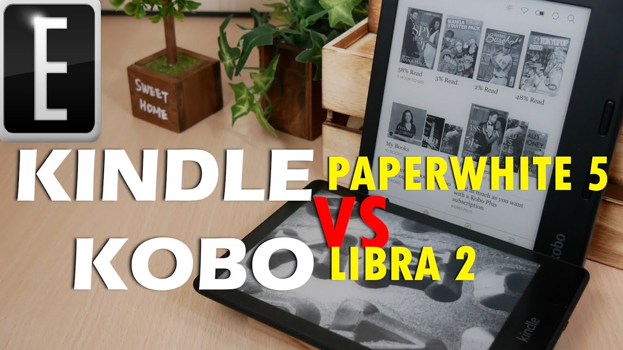 Сравнение Amazon Kindle Paperwhite 5 и Kobo Libra 2