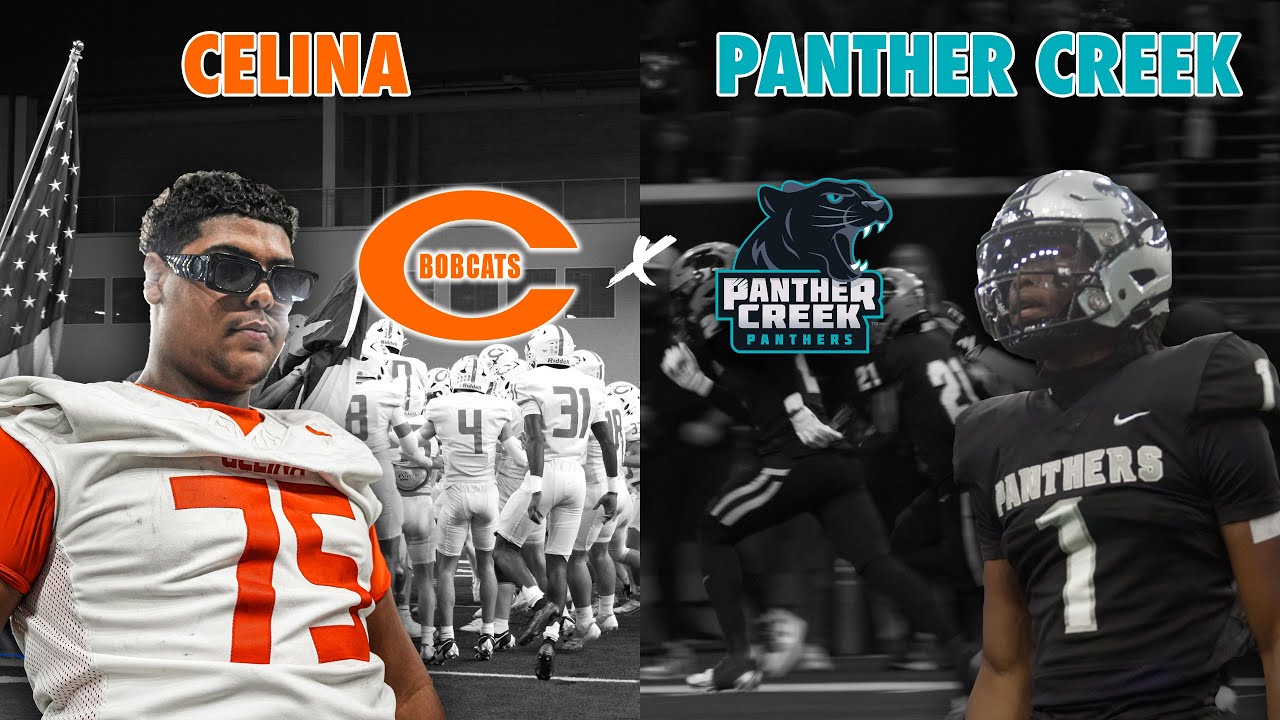 TOP TEAM IN 4A DISTRICT RIVALRY Celina vs Panther Creek 2024 Texas High School Football #txhsfb