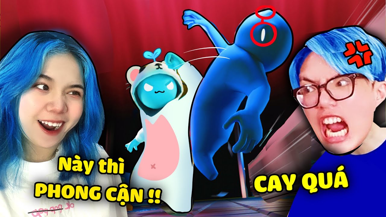 Mèo Simmy Cười Bay Não Khi Chơi GANG BEASTS ĐẠI CHIẾN CẶP ĐÔI HERO TEAM