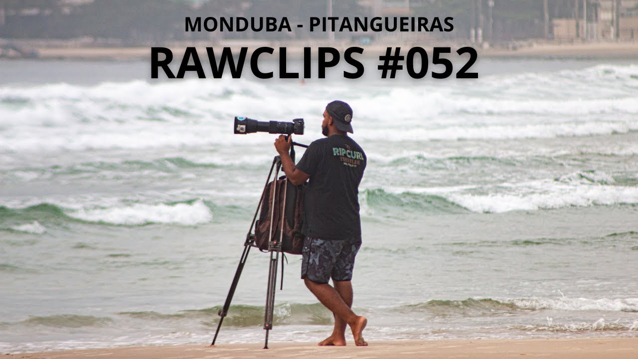 ALTAS ONDAS HOJE CEDO - MONDUBA SURF GUARUJ&Aacute; (rawclips) #52