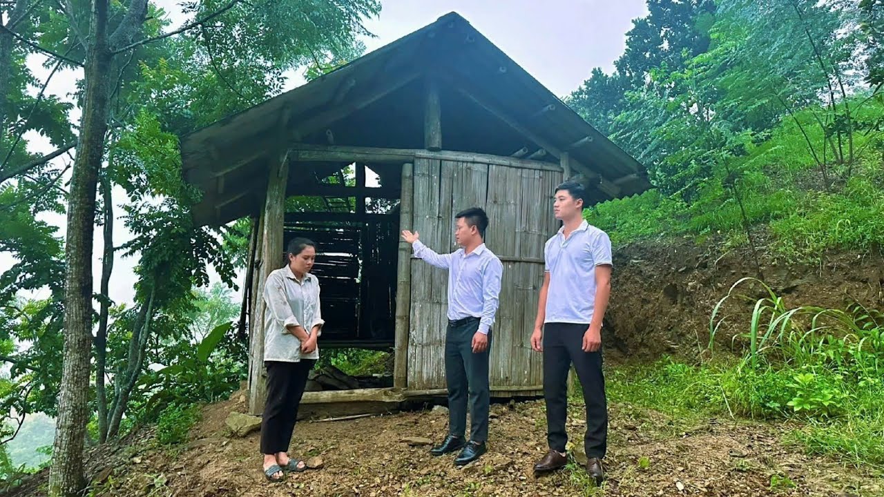 CEO ALEX and his friend John helped poor girl Tieu Hoa have a new place to live. A touching story.