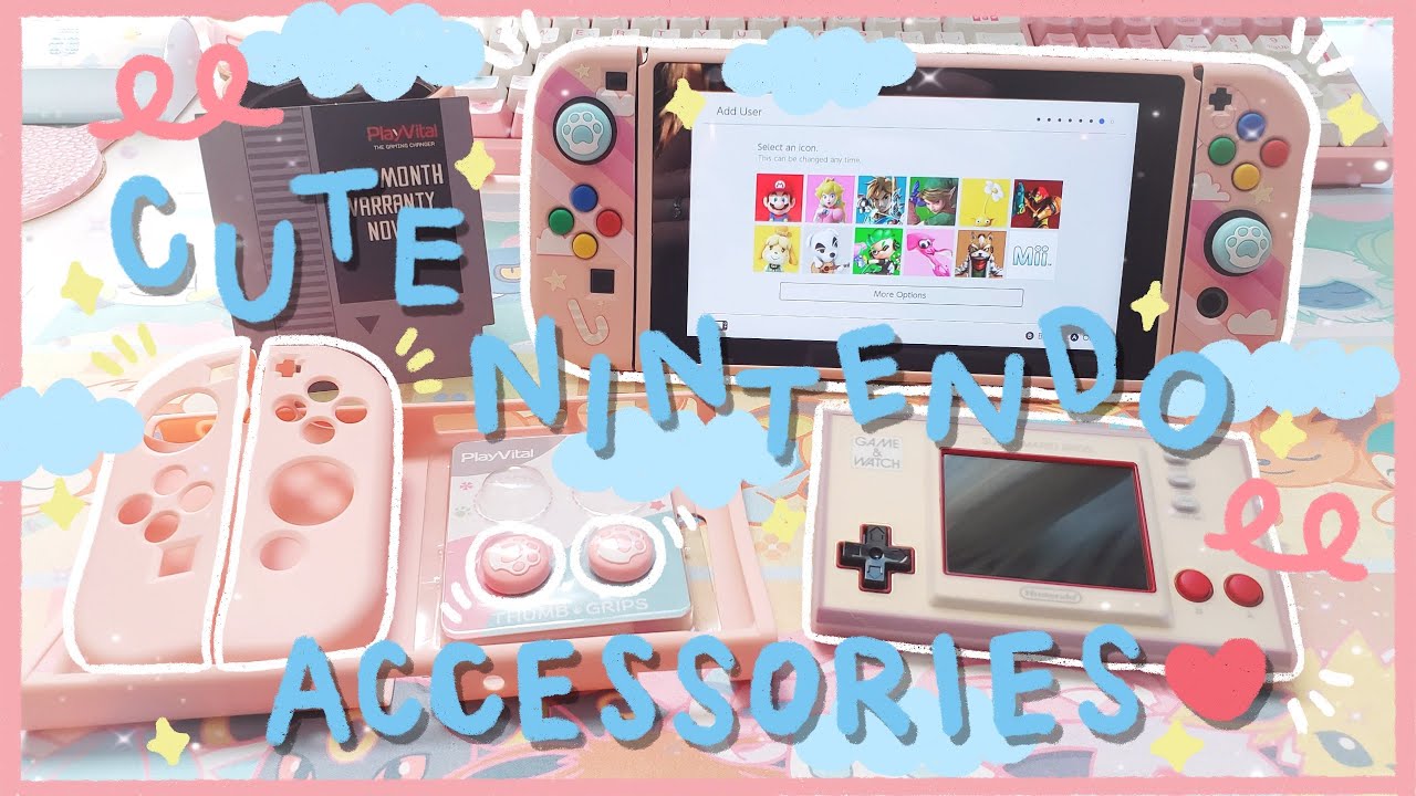 Cute Nintendo Switch Accessories