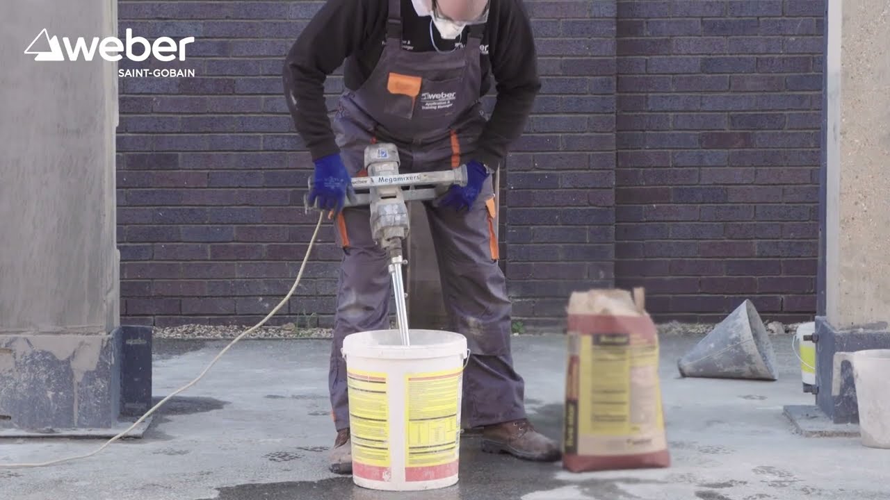 webercem advanced repair concrete