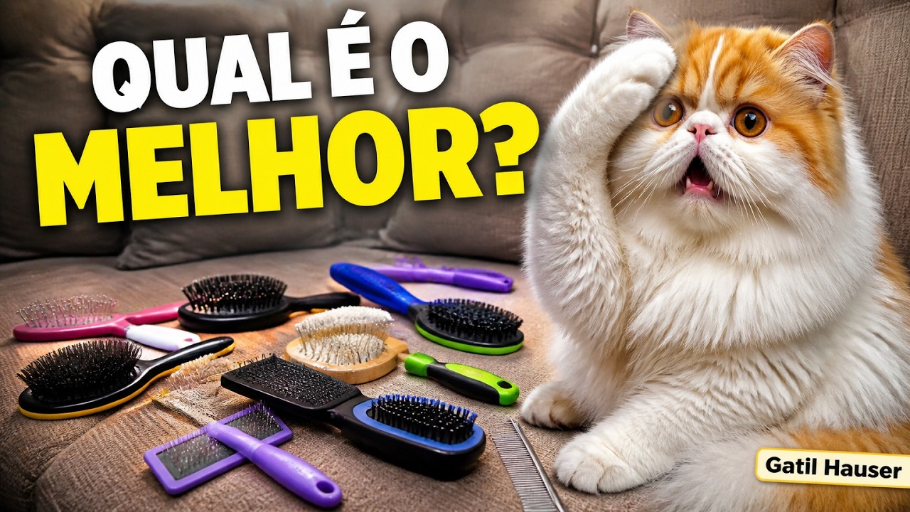 PENTES E ESCOVAS PARA GATOS - VÁRIOS MODELOS - Gatil Hauser