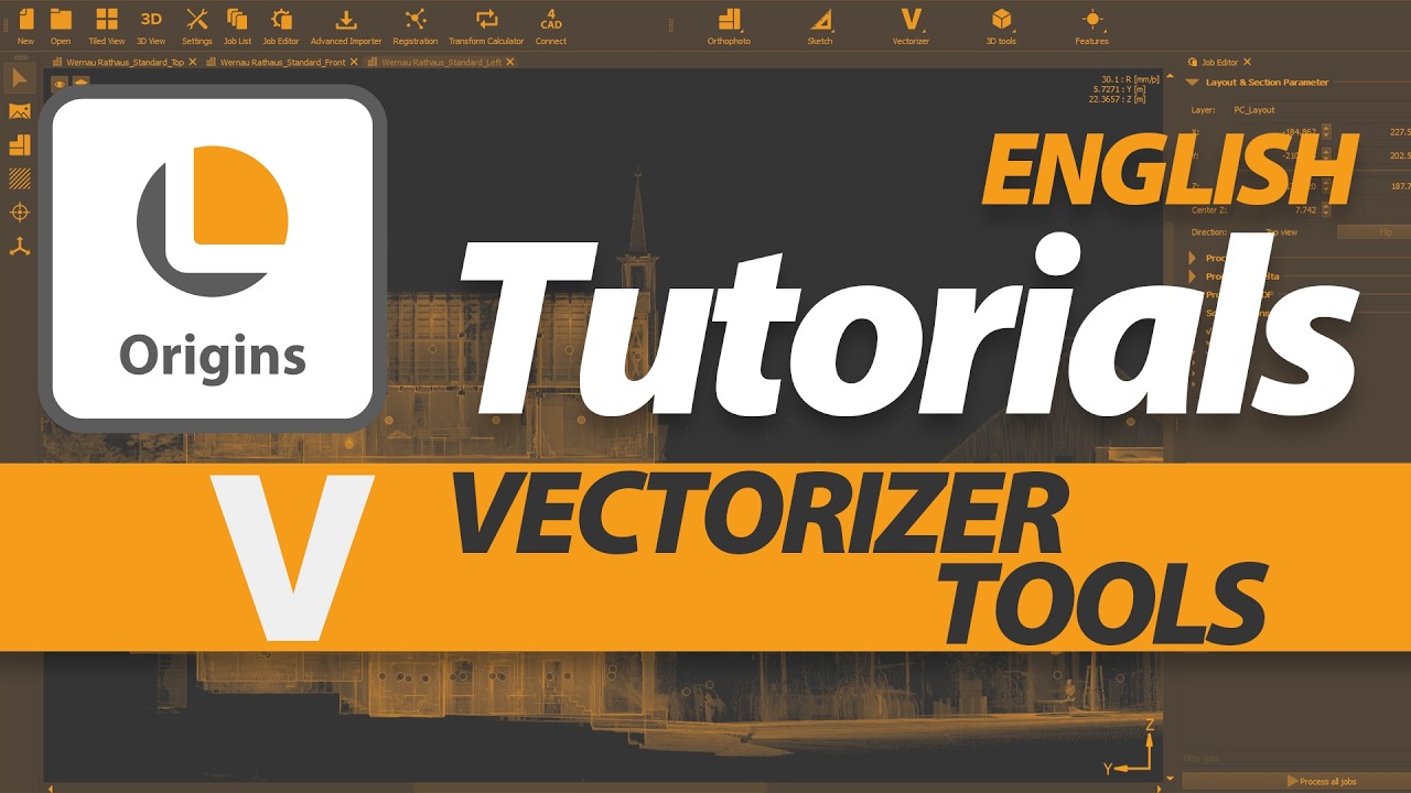 PointCab Origins – Vectorizer Tools