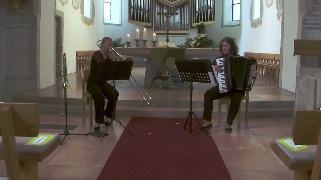 Canzoni per Basso Solo I - G.Frescobaldi I Trombone & Accordion