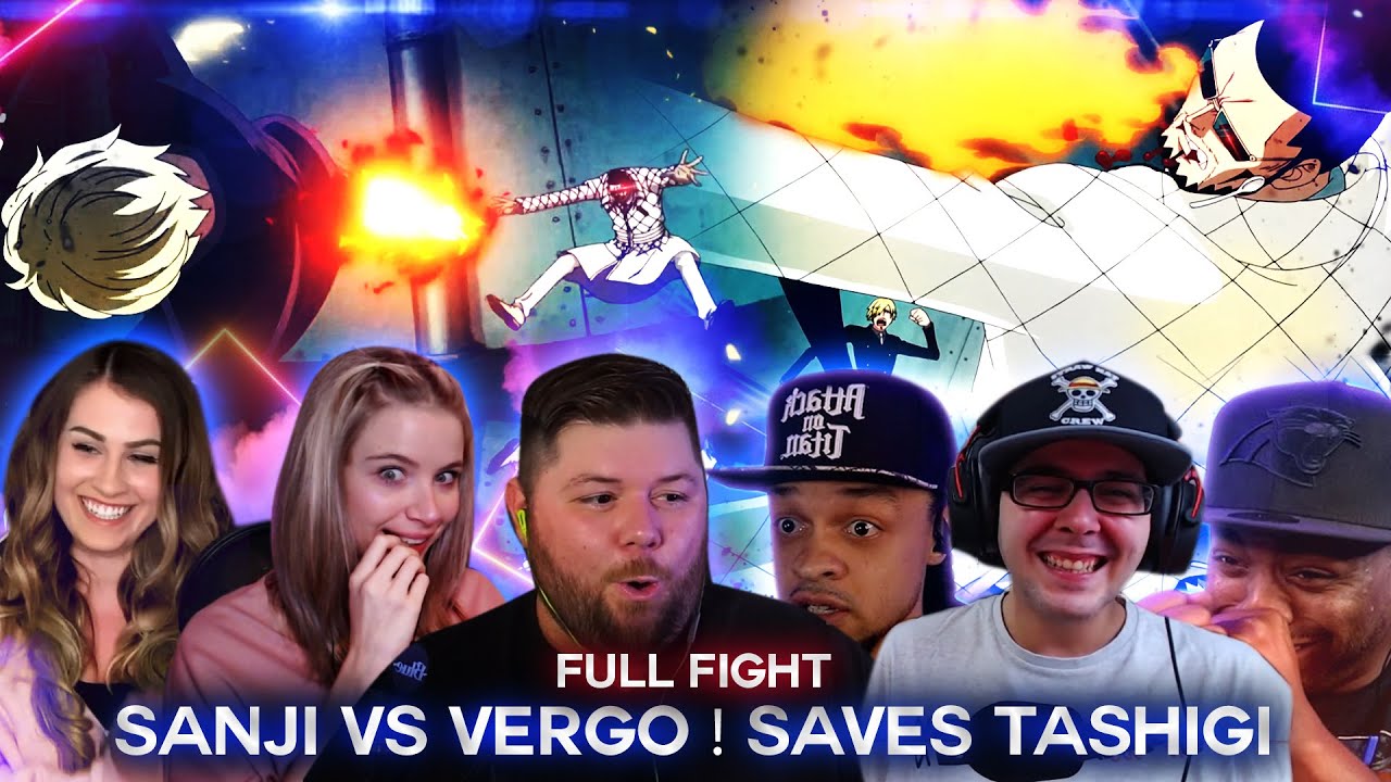 Sanji Saves Tashigi From Vergo ! Sanji Vs Vergo ! Reaction Mashup
