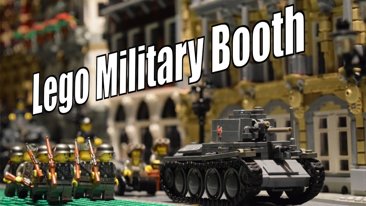 Lego Military Booth at Hardenberg 2017 - Behind The Scenes