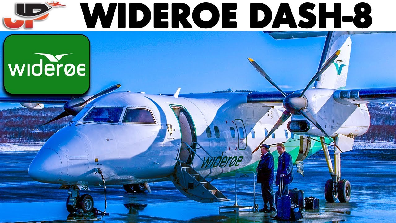 In the Cockpit of the WIDEROE Dash 8 (2006)