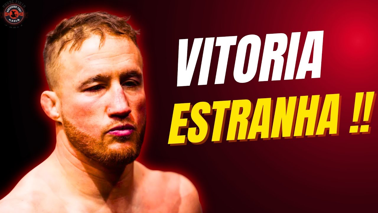 JUSTIN GAETHJE VENCEU PIMBLETT MAS TAVA ESQUISITO !!