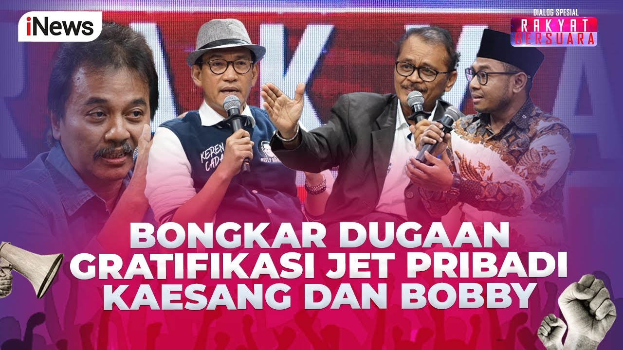 Jet Pribadi Kaesang dan Bobby, Gratifikasi atau Hak Pribadi?  - Rakyat Bersuara 11/09