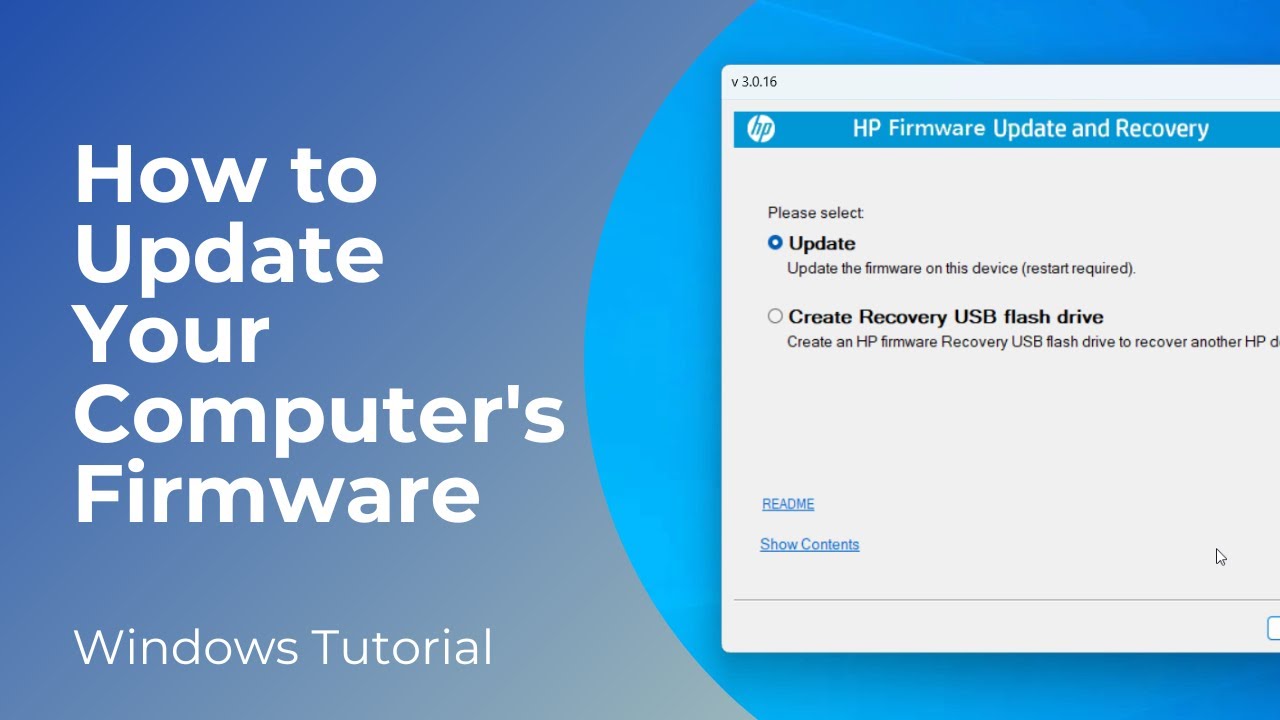 Как обновить прошивку компьютера в Windows 11/10