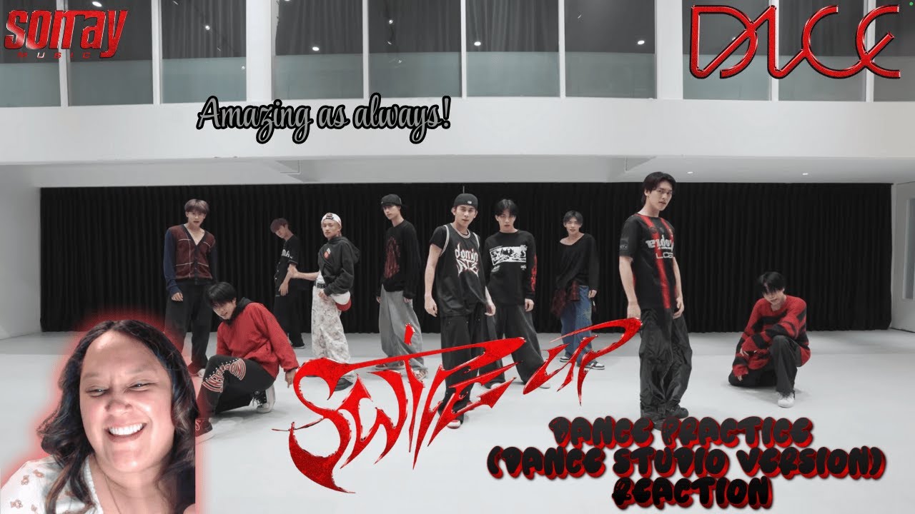 DICE 'Swipe Up' |Dance Practice (Dance Studio Version) || Reaction