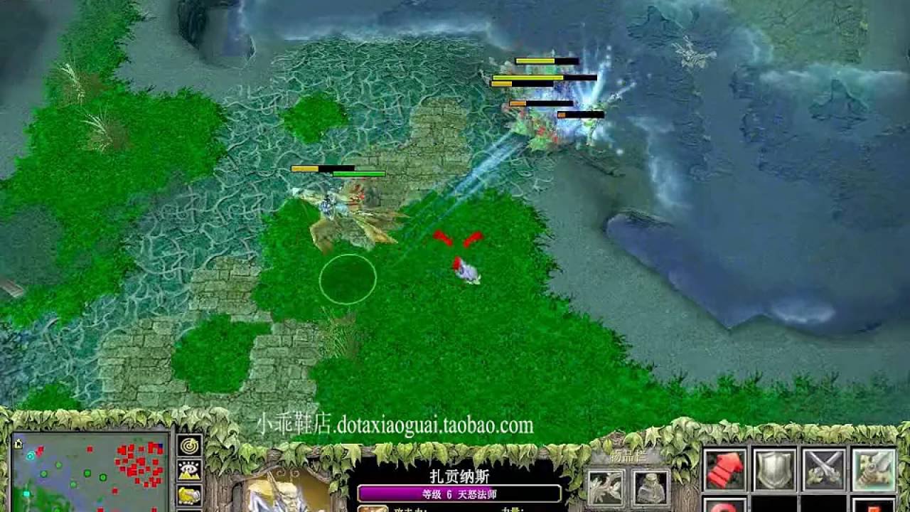 【小乖dota】单排剪辑超神天怒和船长！ 小乖第一视角
