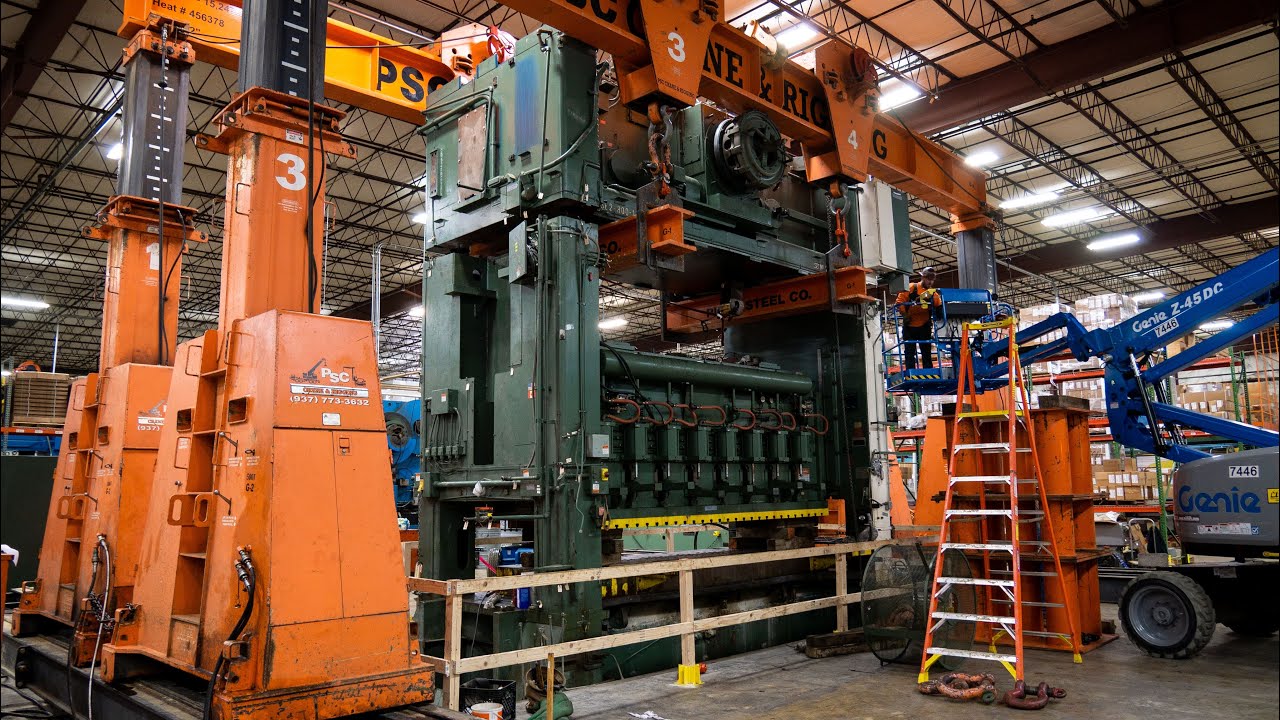 New Press Installation