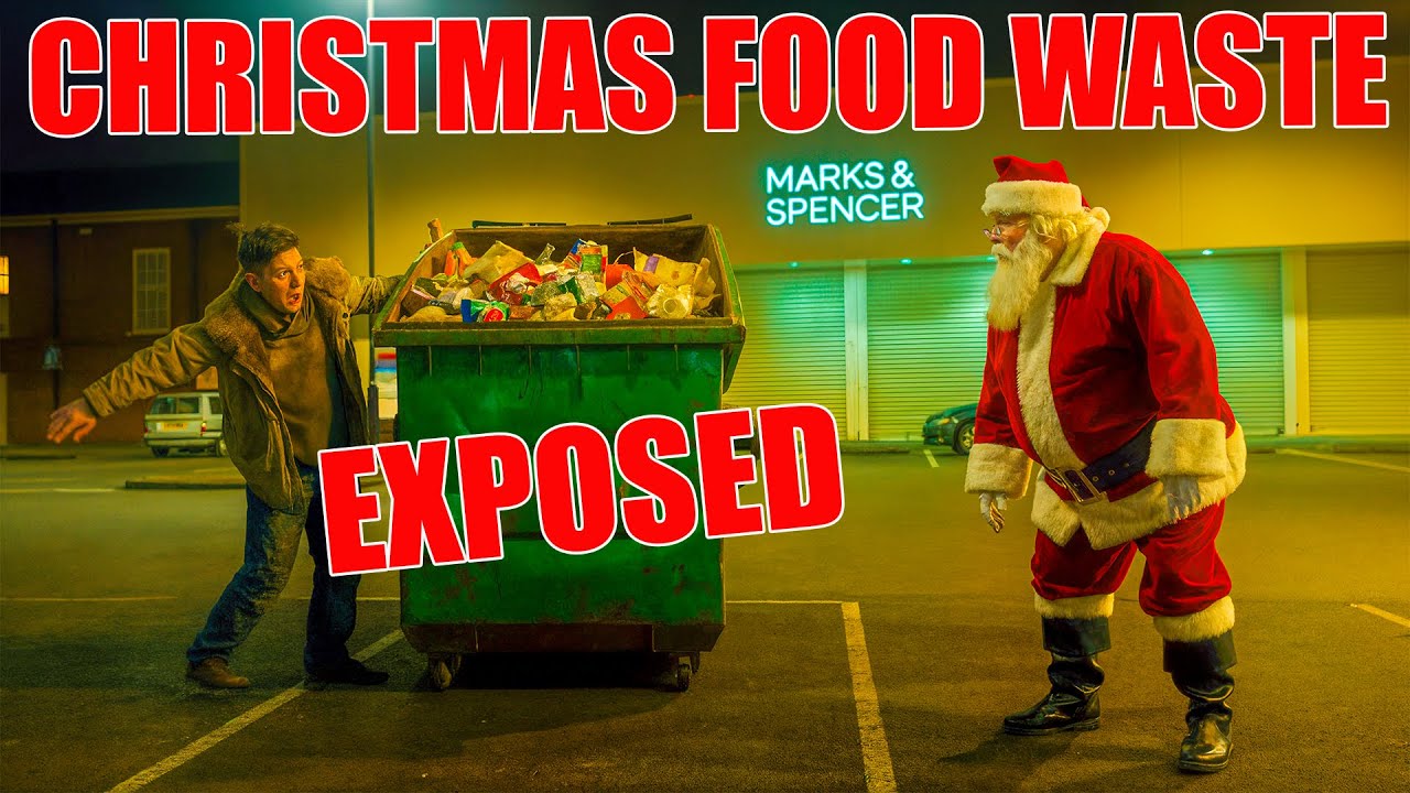XMAS Food Waste EXPOSED The Hidden Truth Nobody Wants You to Know! DUMPSTER DIVING UK
