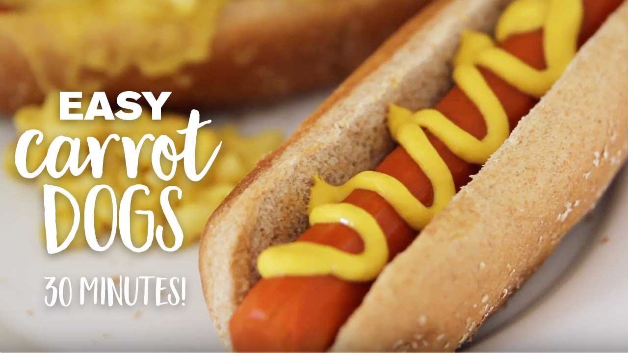 Easy Carrot Dogs in 30 minutes! (plant-based | vegan | oil-free)