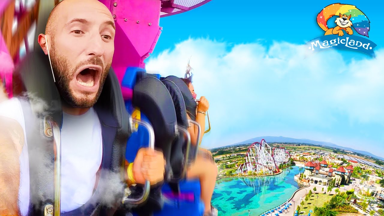 Cadiamo dalla TORRE PI&Ugrave; ALTA d'ITALIA | MagicLand 2021