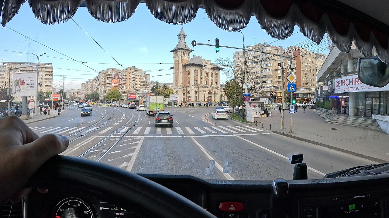 Truck Vlog - Romania. Iași City. Country Roads, and Post-Communist Views.
