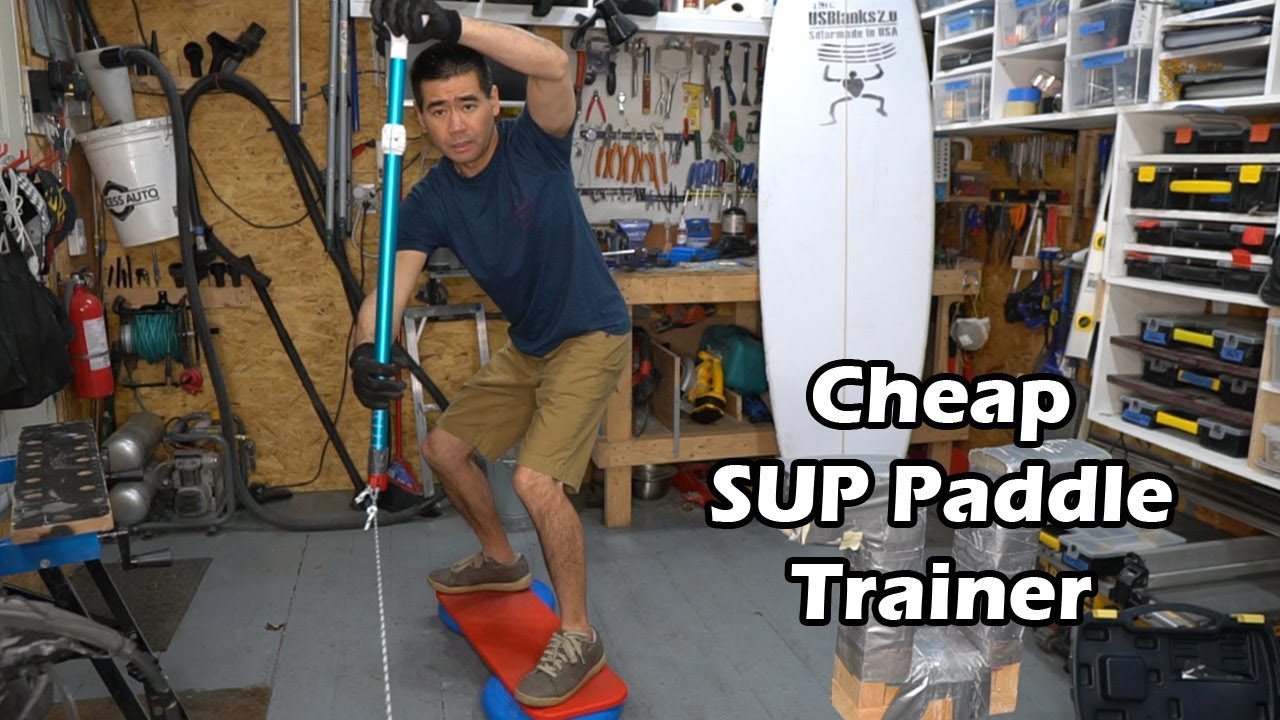 How to Make a SUP Paddle Trainer
