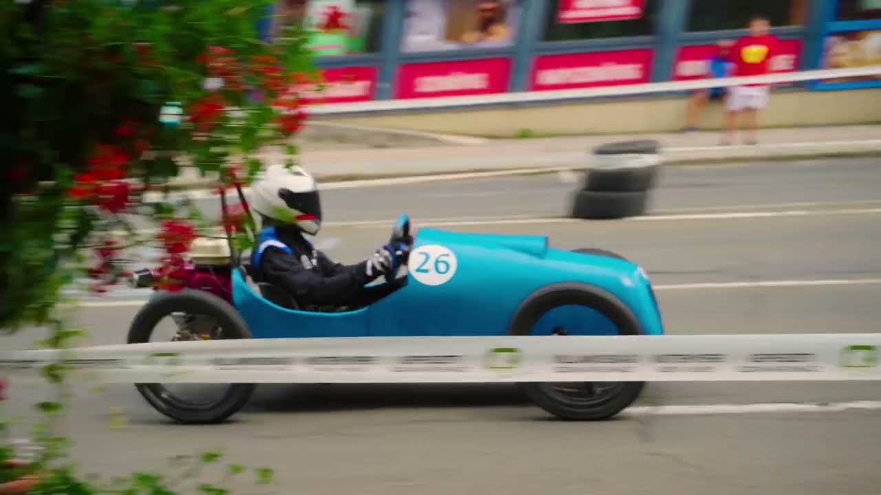 I. Cyclekart Bemutatófutam Salgótarjánban I 4K