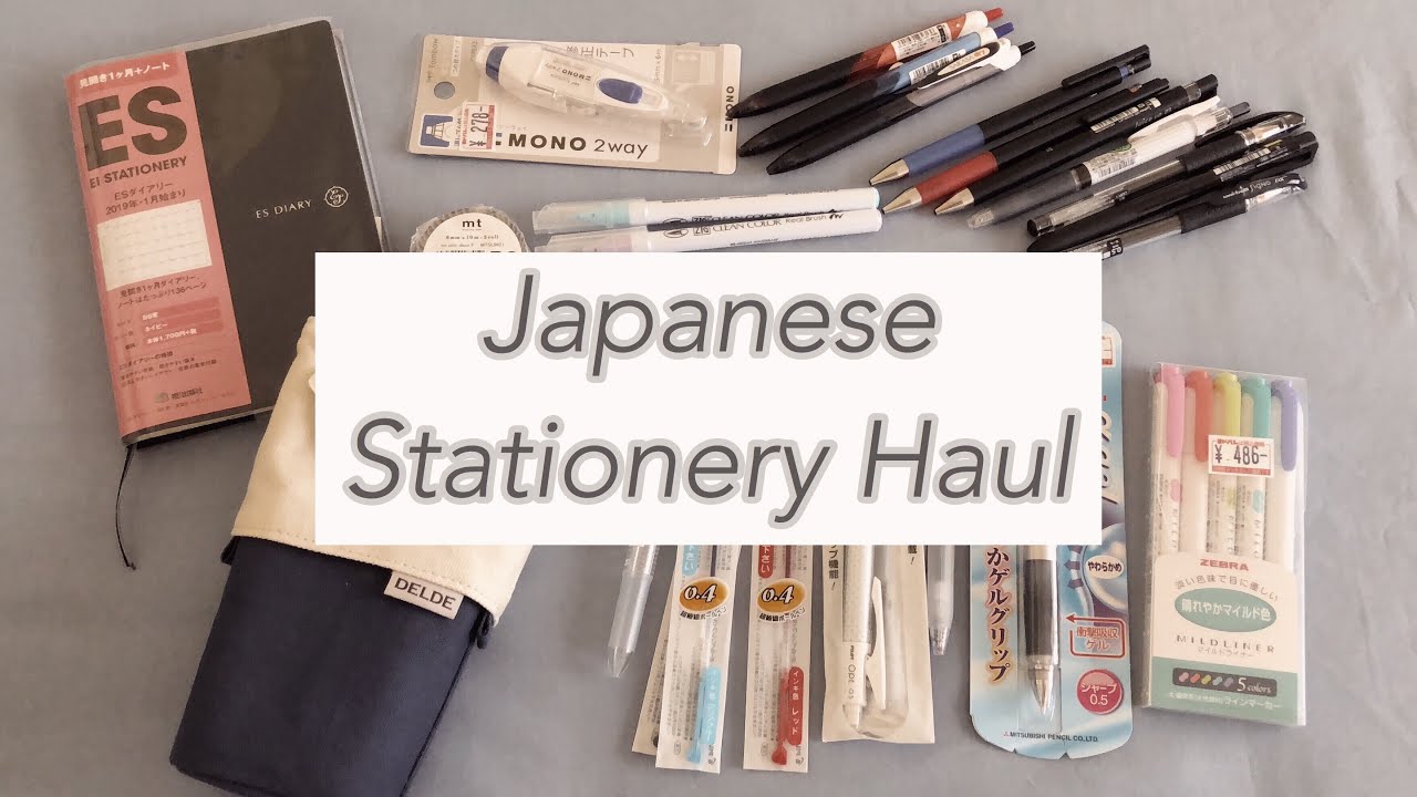 japan stationery haul 💕