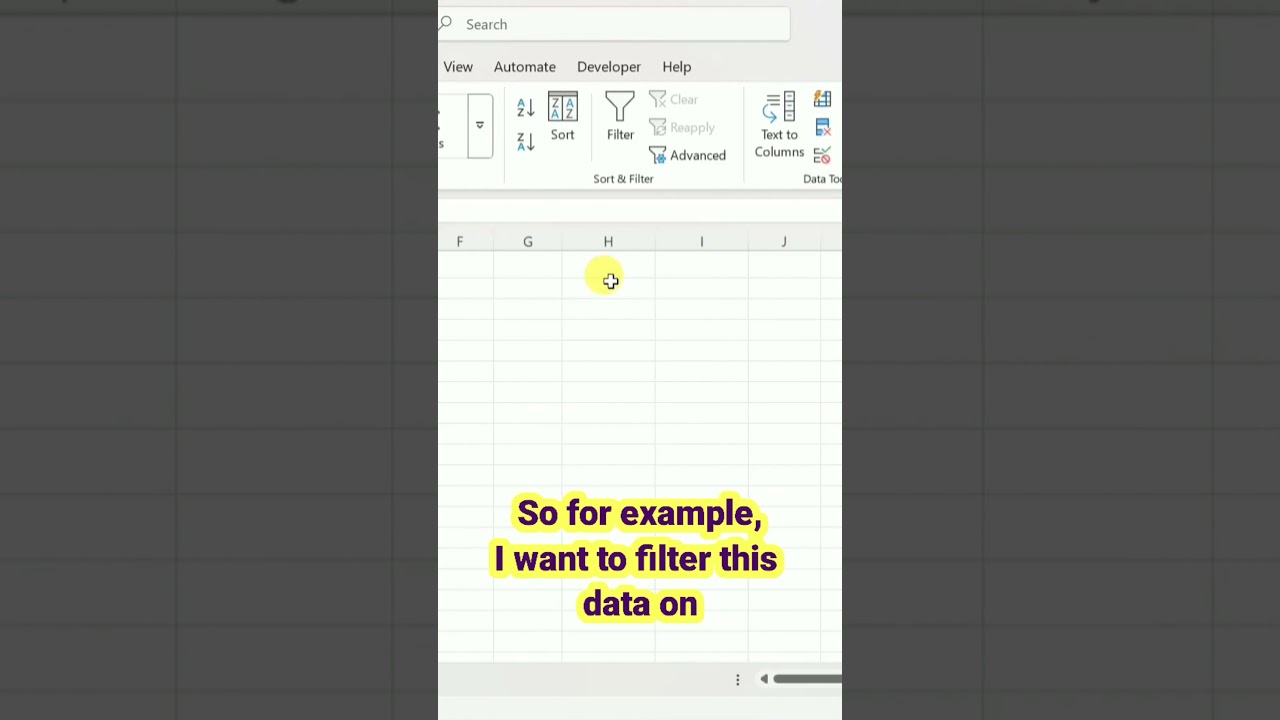 Advanced Filter in Excel, Excel Short #excel #dataanlysis #exceltips