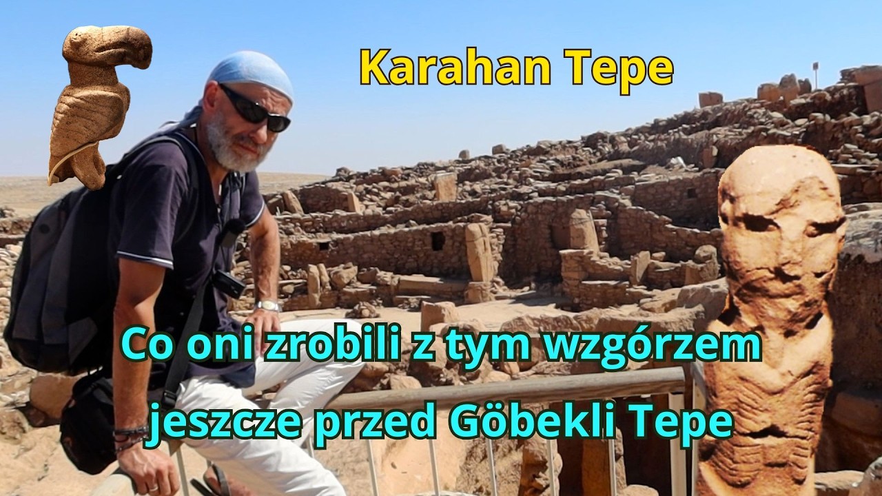 Karahan Tepe. Poszatkowali wzgórze jeszcze przed Göbekli Tepe.