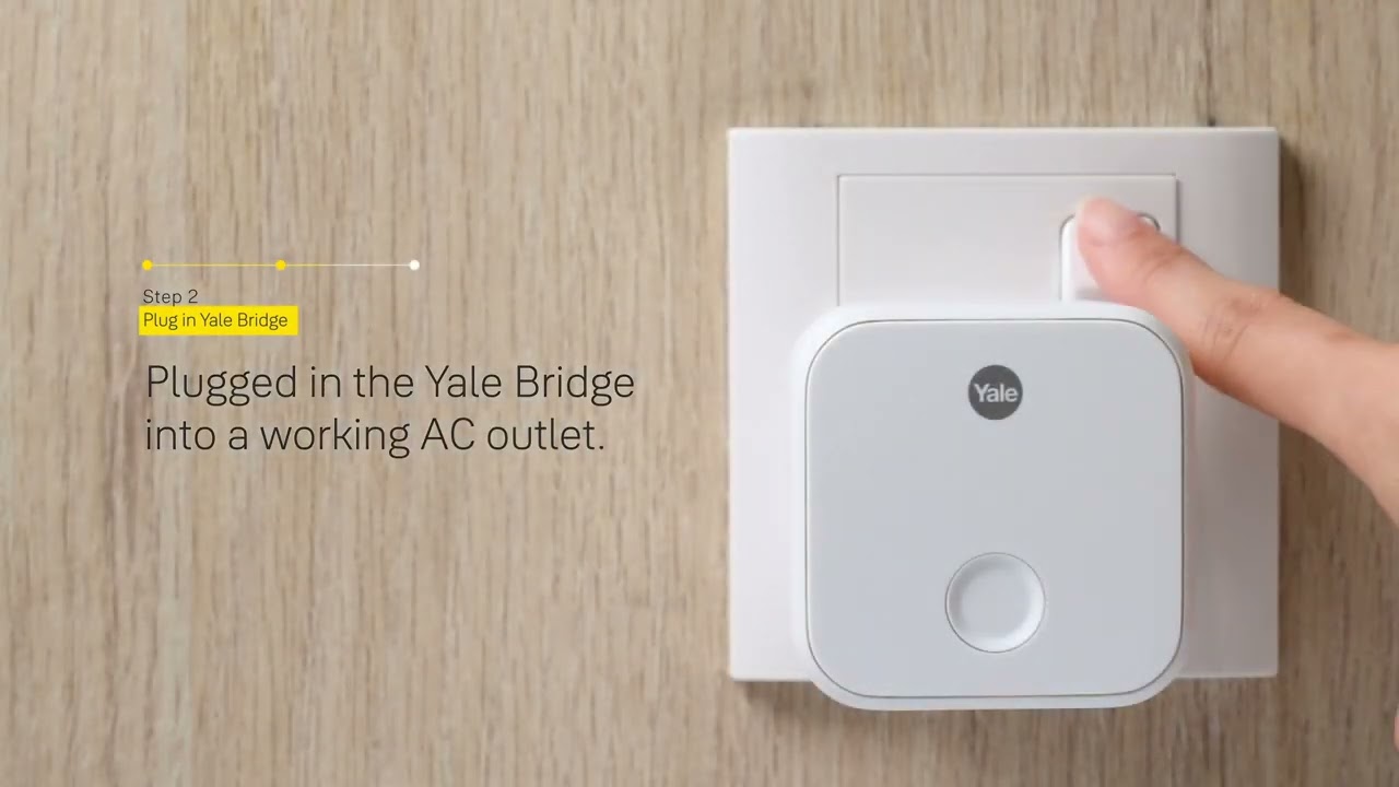 How to set up Yale Connect Wi-Fi Bridge