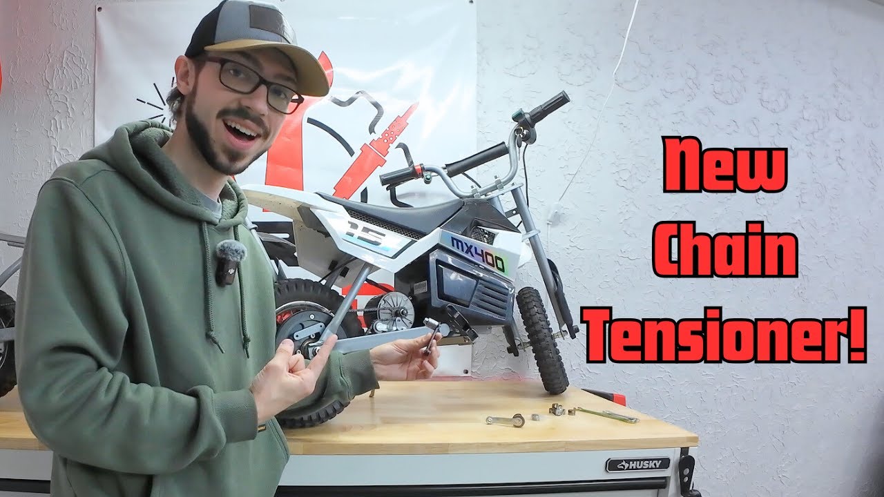 Как модернизировать натяжитель цепи Razor MX350 — Jordy Builds