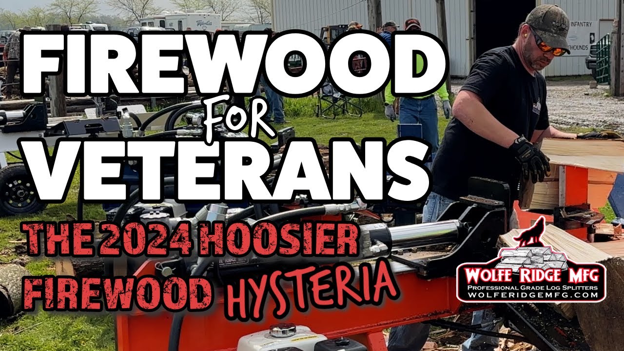 Wolfe Ridge Firewood Equipment at the Hoosier Firewood Hysteria 2024!