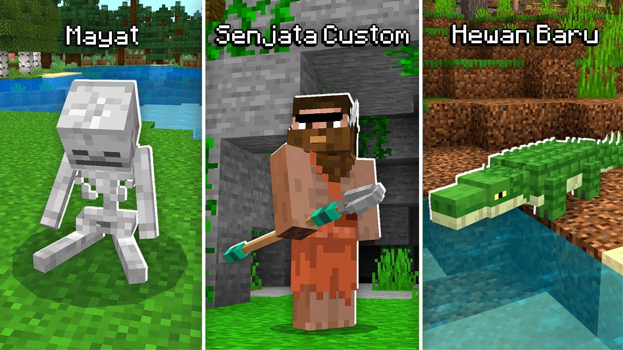 5 Addon TERBAIK Untuk Survival di MCPE 1.18