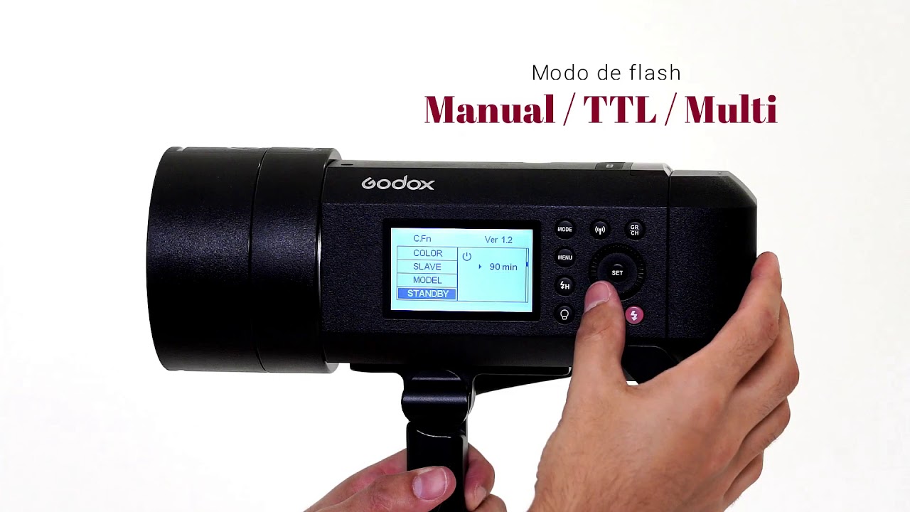 Flash a bateria Godox AD 400 PRO