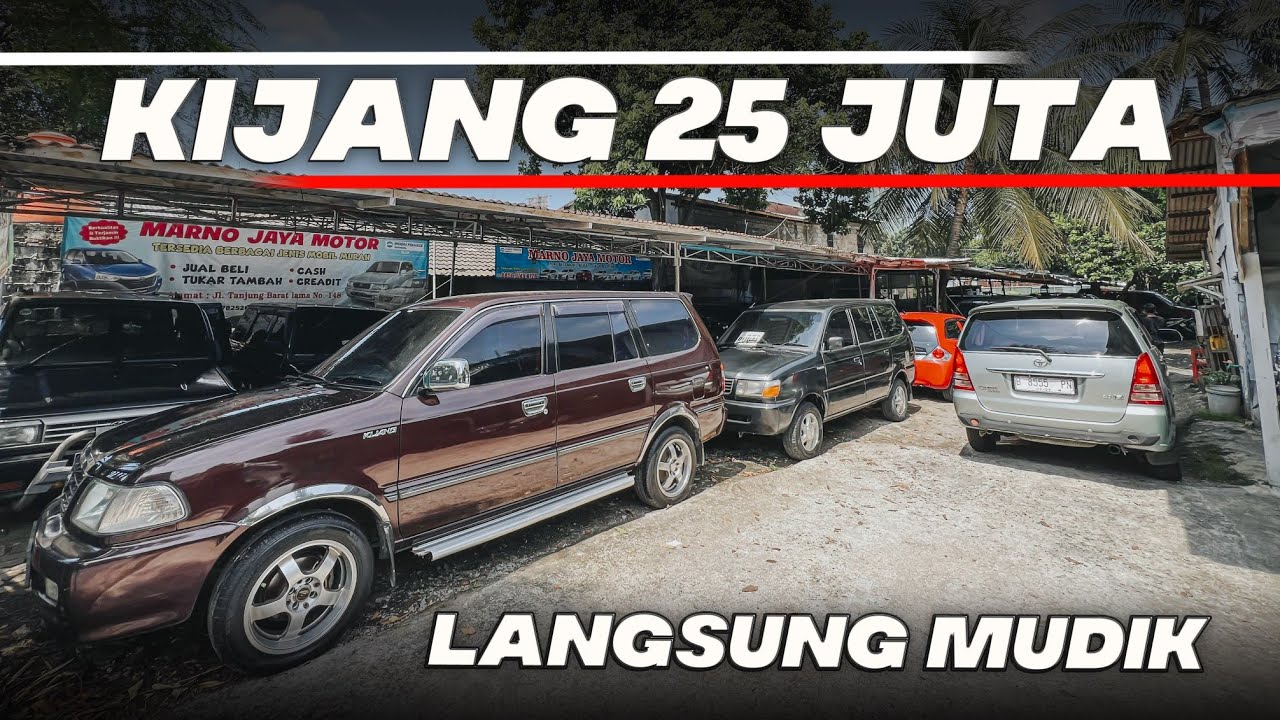 KIJANG LGX MURAH 25 JUTA PILIHAN MOBIL BEKAS UNTUK MUDIK LEBARAN TAHUN 2025 BOLEH  NEGO BUAT BAYAR