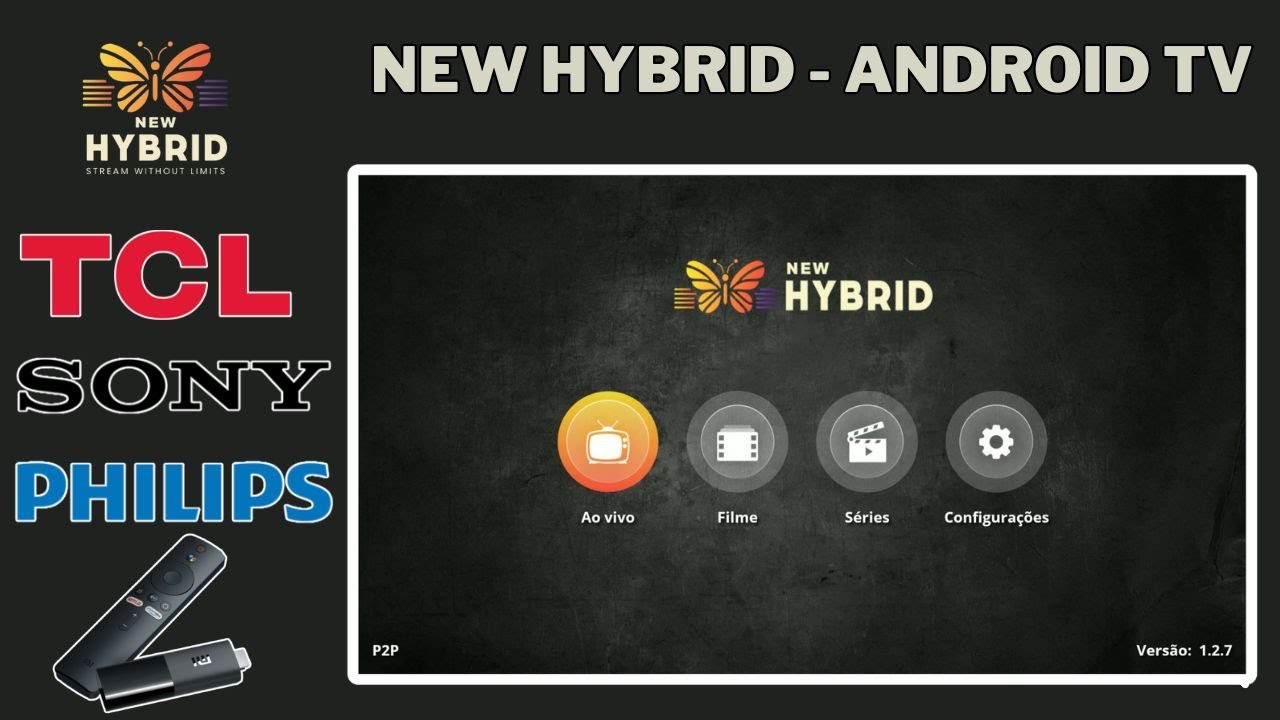 🆕⬆️ Como Instalar o New Hybrid em uma Android TV