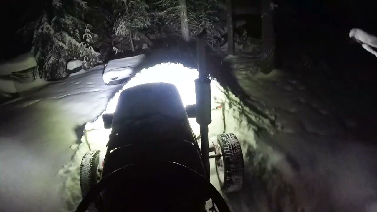 Lumitöitä Valmet traktorilla 17.1.2026